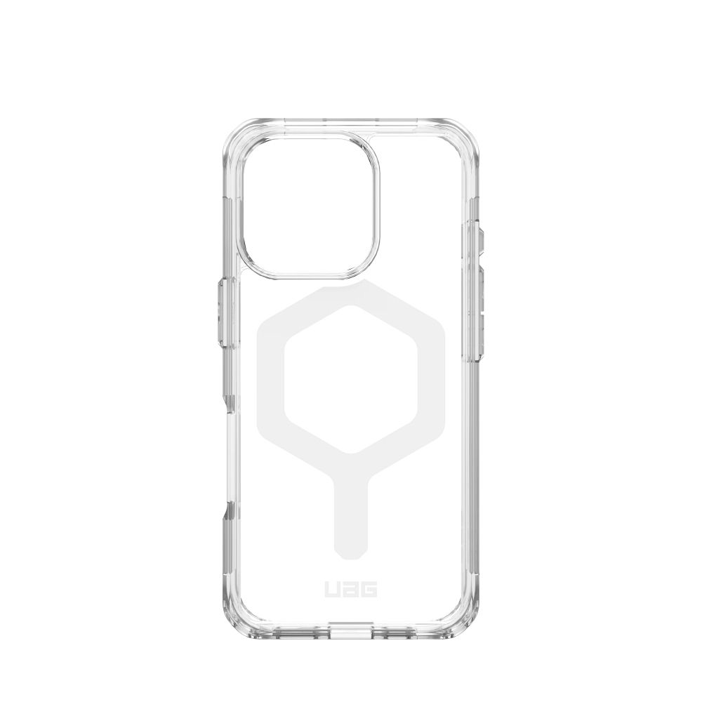 Case (UAG) Urban Armor Gear Plyo kompatibilis MagSafe-fel iPhone 16 Pro jég / fehér tok - 2