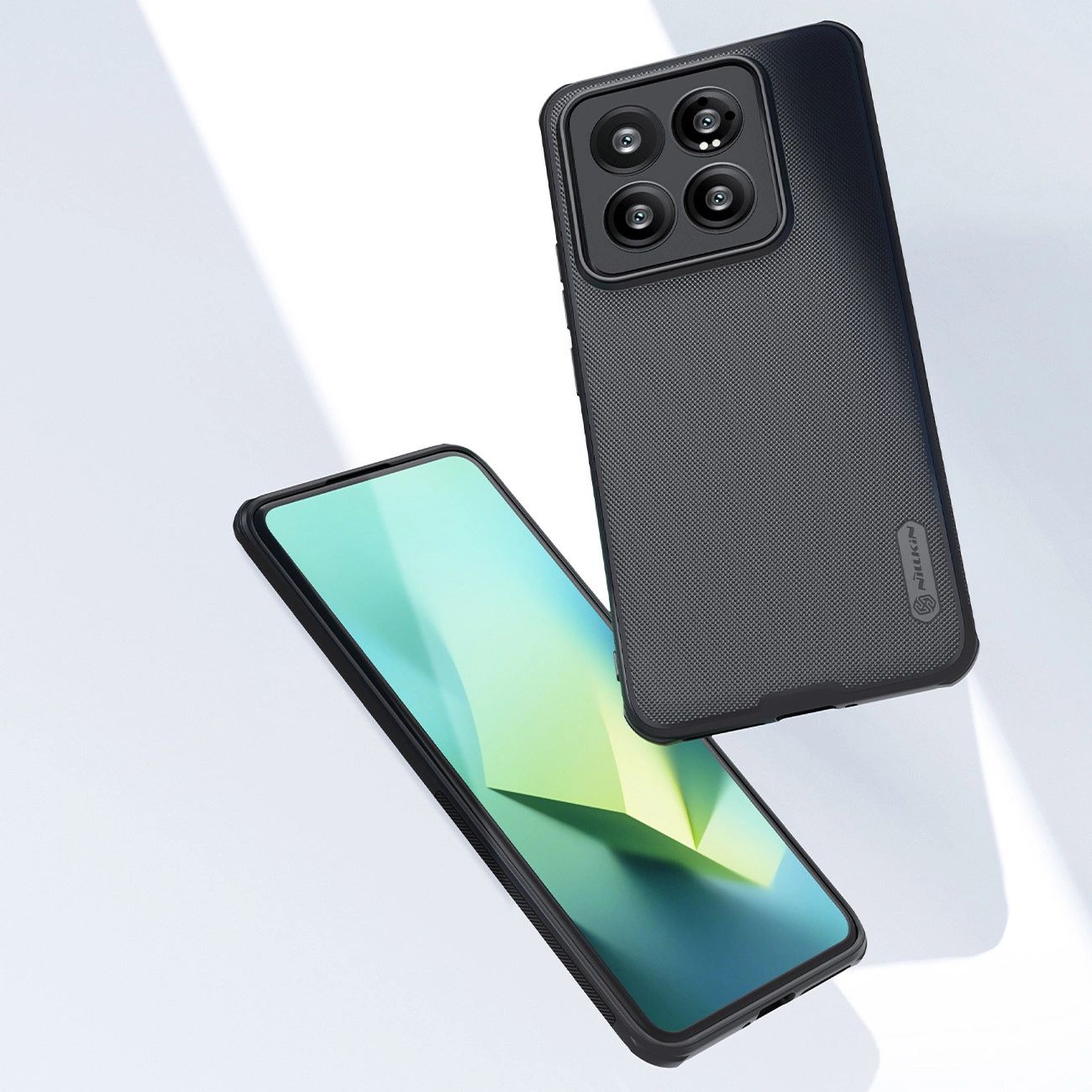 Nillkin Super Frosted Shield Pro Mágneses tok Xiaomi 14 Pro - fekete - 7