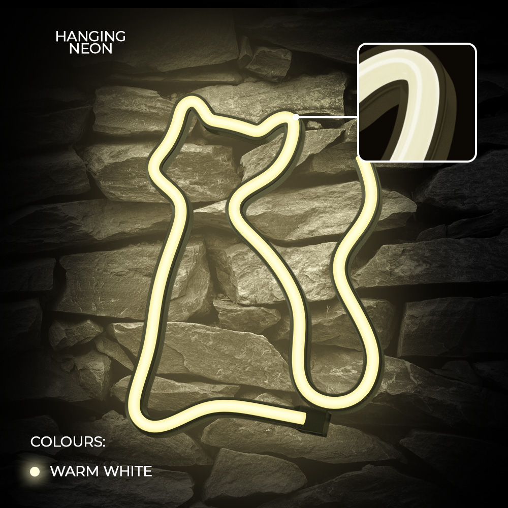 Forever Light Neon LED Cica melegfehér - 5