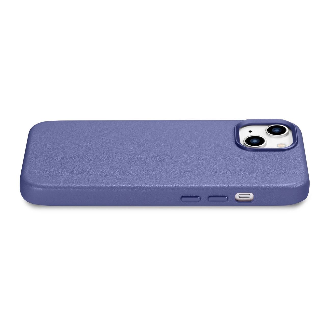 iCarer Case bőrtok iPhone 14-hez világoslila (WMI14220705-LP) (MagSafe kompatibilis) tok - 10