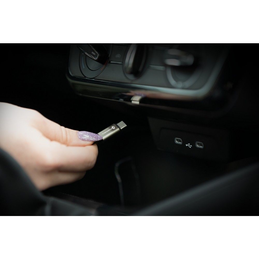 FORCELL F-ENERGY Metal C237 kábel Type C to Type C PD QC4.0 3A 60W 1 m ezüst - 5