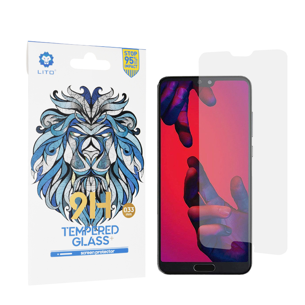  Lito - 2.5D Klasszikus Üveg - Huawei P20 Pro - Átlátszó üvegfólia - 2