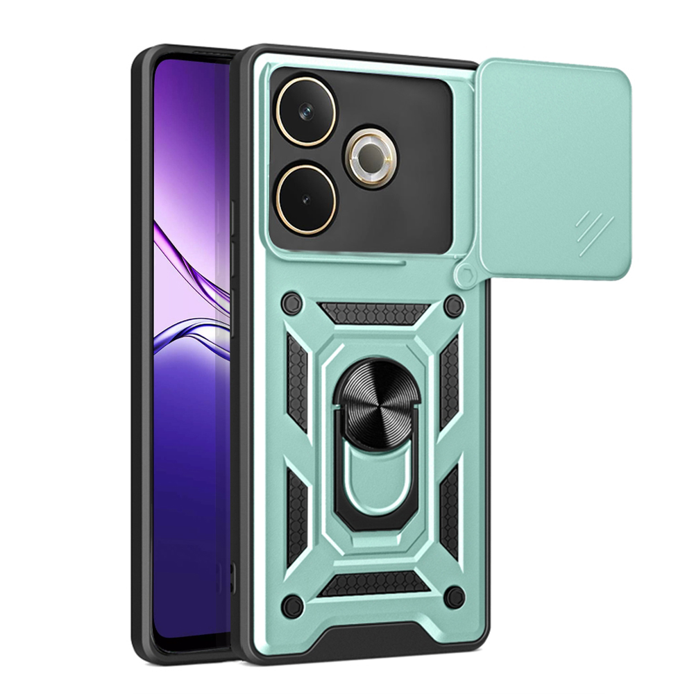  Techsuit - CamShield Sorozat - Oppo A5 Pro 4G / A5 Pro 5G - Zöld tok