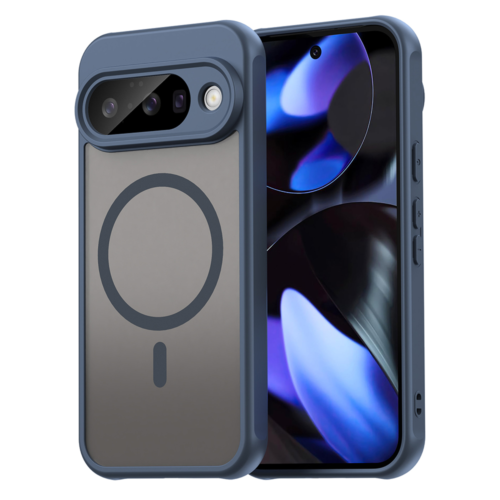 Google Pixel 10 - MagSafe Techsuit - HaloFrost II - Sötétkék. tok