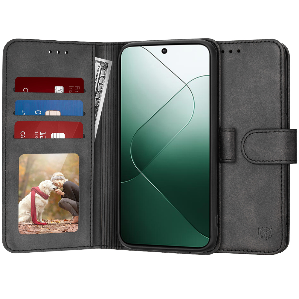 Xiaomi 14 Fekete Techsuit Diary Book tok