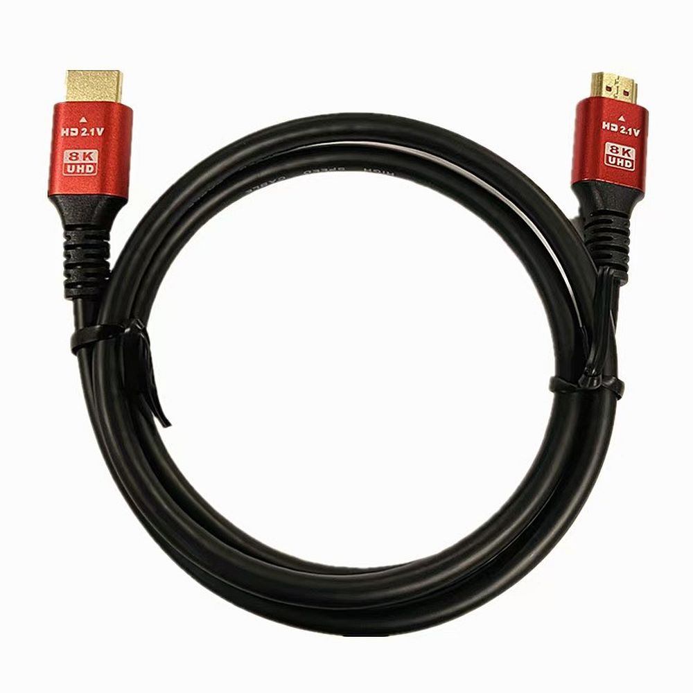 HDMI kábel HDMI-ről HDMI-re ver. 2.1 8K/60Hz, 4K/120 Hz 1 m fekete