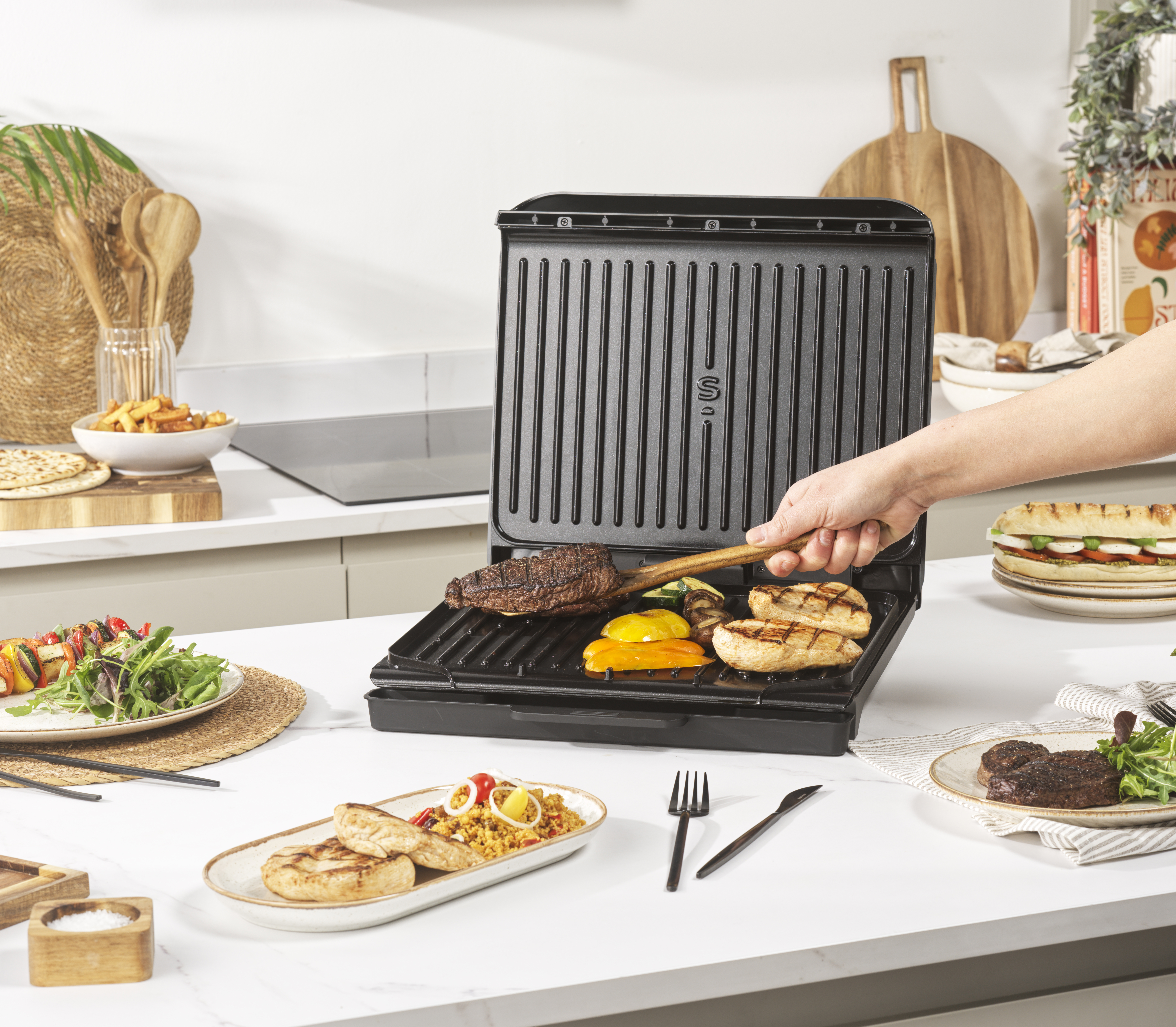 Salter EK6237VDE ActiGrill Family egészséggrill - 10