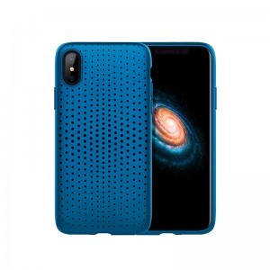 ROCK Dot Series iPhone X/XS tok kék színben