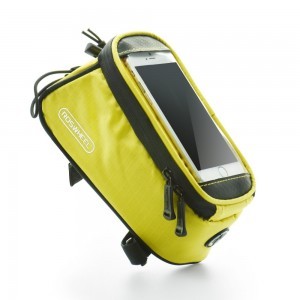 ROSWHEEL kerékpárra szerelhető telefontartó sárga színben biciklis 