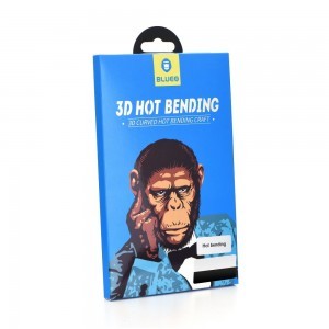 Mr. Monkey 5D üvegfólia 9H fokozott védelemmel iPhone XS MAX fekete kerettel