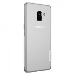 Nillkin Nature ultravékony áttetsző TPU tok Samsung A8 2018 áttetsző színben