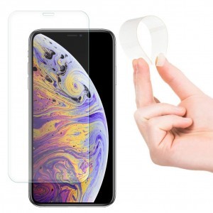 iPhone XS MAX Wozinsky Flexi nano hybrid kijelzővédő üvegfólia 