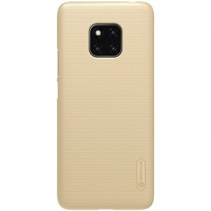 Nillkin Super Frosted Shield tok + ajándék támaszték Huawei Mate 20 Pro arany