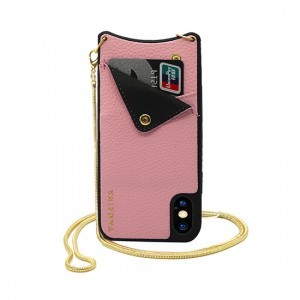 BAG Simply Leather tok iPhone XS MAX pink