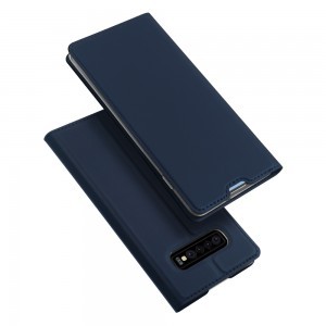 Dux Ducis Skin Pro fliptok Samsung S10 kék