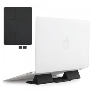 Ringke Folding Stand összecsukható laptop tartó és egérpad fekete