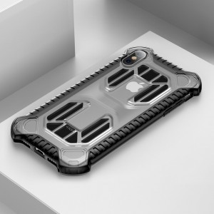 iPhone XS MAX tok Baseus Cold fokozott védelmet biztosító szellőző nyílásokkal áttetsző