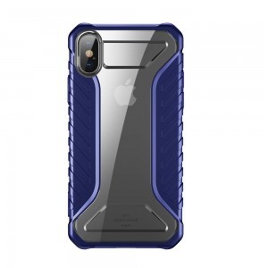 iPhone XS MAX Baseus Michelin designer tok kék