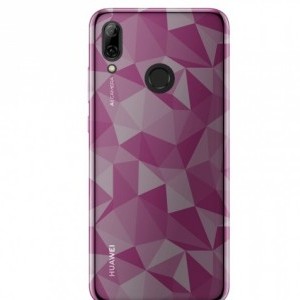 3D mintás szilikon tok Huawei Honor 10 Lite rózsaszín