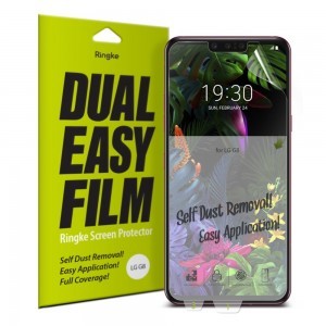 Ringke Dual Easy 2x kijelzővédő PET fólia LG G8 ThinQ