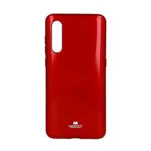 Mercury i-Jelly metál színű TPU tok Xiaomi Mi 9 piros