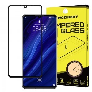 Wozinsky 9H kijelzővédő üvegfólia Huawei P30 fekete