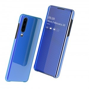 SMD Luxury View fliptok Xiaomi Redmi Note 7 tok kék színben