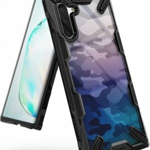 Ringke Fusion X Samsung Note 10 tok Camo Black terepmintás