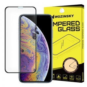 Wozinsky 9H kijelzővédő üvegfólia iPhone 11 PRO/XS/X fekete