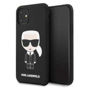 Karl Lagerfeld Iconic iPhone 11 szilikon tok fekete