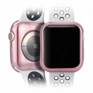 Dux Ducis 2x TPU gél tok Apple Watch 4 44mm pink/átlátszó