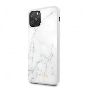 Guess iPhone 11 Pro tok fehér márvány mintázattal