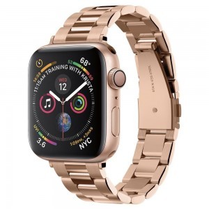 Spigen Modern Fit Apple Watch óraszíj 3/4/5/6/7/8/SE (38/40/41 mm) rózsa arany