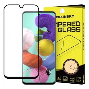 Wozinsky Super Tough kijelzővédő üvegfólia fekete kerettel Samsung Galaxy A51 fekete