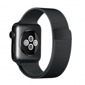 Xprotector Milánó szíj Apple Watch (38/40/41 mm) fekete (116033)