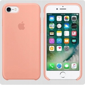 Apple gyári szilikon tok Apple iPhone 7/ 8 flamingo színben (MQ592FE/A)