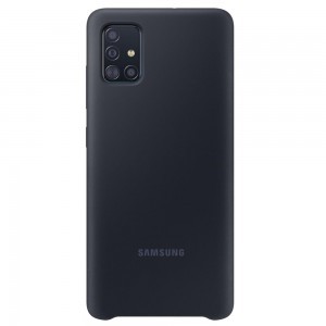 Samsung A51 szilikon EF-PA515TBEGEU tok fekete