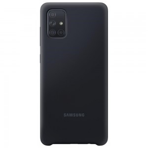 Samsung szilikon EF-PA715TBEGEU tok Samsung A71 fekete