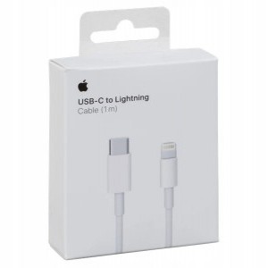 Apple MK0X2AM/A gyári USB-C/Lightning kábel 1m