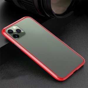 Szilikon matt tok iPhone 11 Pro piros