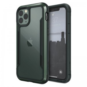 X-DORIA Defense Shield tok iPhone 11 Pro mélysötét zöld ütésálló