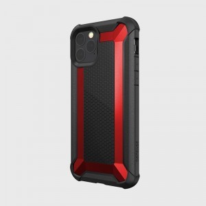 X-DORIA Defense Tactical tok iPhone 11 Pro piros ütésálló