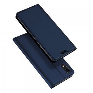 Dux Ducis Skin Pro fliptok iPhone XR kék