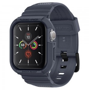 Spigen Rugged Armor Apple Watch tok 4/5 (44mm) szénszürke
