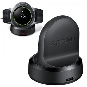 Samsung (EP-YO805BBE) Vezeték nélküli töltő dokkoló állomás Galaxy Watch okosórához fekete 