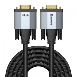 Baseus Enjoyment VGA - VGA kábel 3m szürke (CAKSX-V0G)