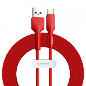 Baseus USB - USB Type-C kábel 2A 2m 480 Mbps piros (CATGJ-A09)