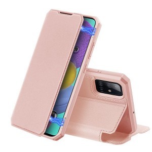 Dux Ducis Skin X fliptok Samsung A51 pink