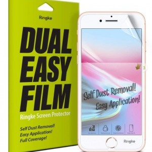 iPhone 6/6S/7/8/SE 2020 kijelzővédő PET fólia Ringke Dual Easy 2x (ESAP0001-RPKG)
