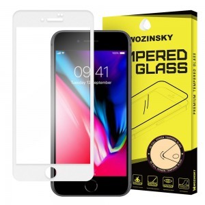 iPhone 7/8/SE 2020/SE 2022 Wozinsky Super Tough kijelzővédő üvegfólia fehér